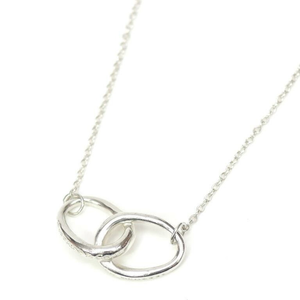 Tiffany Infinity Necklace Silver